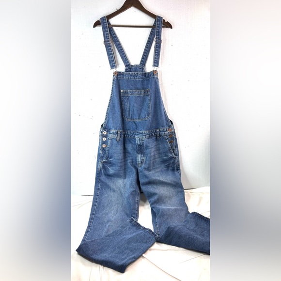 NovaMen Fashion Nova Men 36x31 Denim Overalls Blue Jeans - Picture 10 of 10